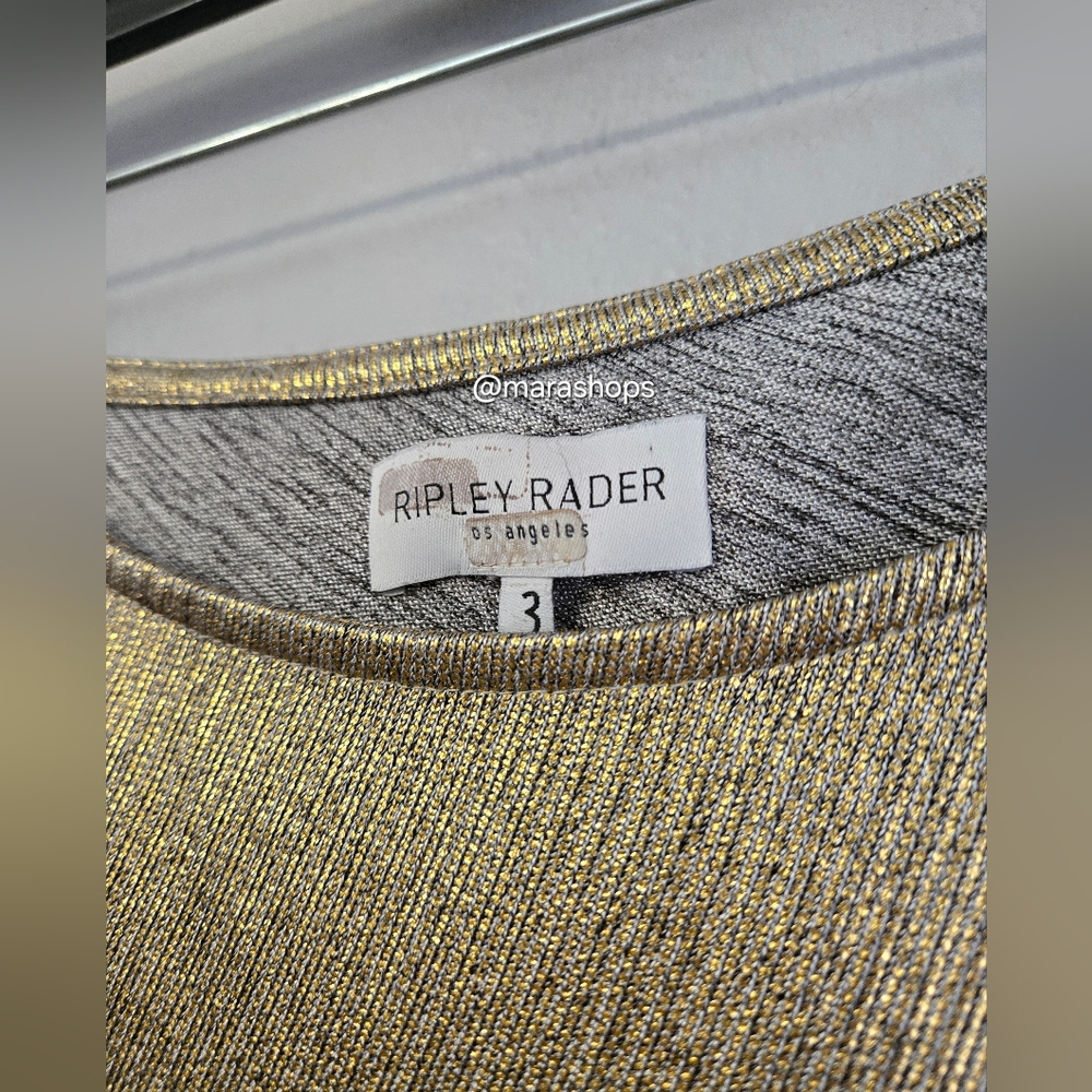 Ripley Rader Throwback Metallic Gown - Picture 5 of 7
